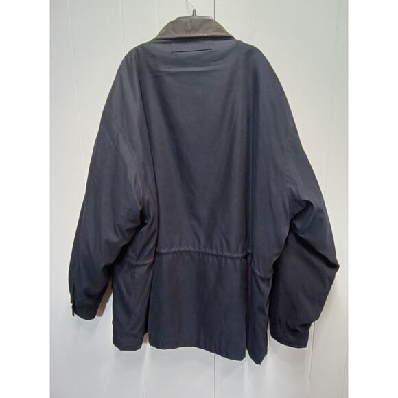 Weatherproof Mens Black Layered Fleece Lined Coat (Size Xl) Polyester/Nylon - Picture 2 of 6